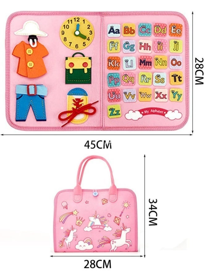 أبلينم ألعاب مونتيسوري التفاعلية للأطفال من عمر سنة إلى أربع سنوات، هدايا أعياد ميلاد للبنات والأولاد، ألعاب حسية للأطفال الصغار من عمر سنة إلى ثلاث سنوات، ألعاب تعليمية للسفر، أنشطة ما قبل المدرسة لتنمية المهارات الحركية الدقيقة - Image 2